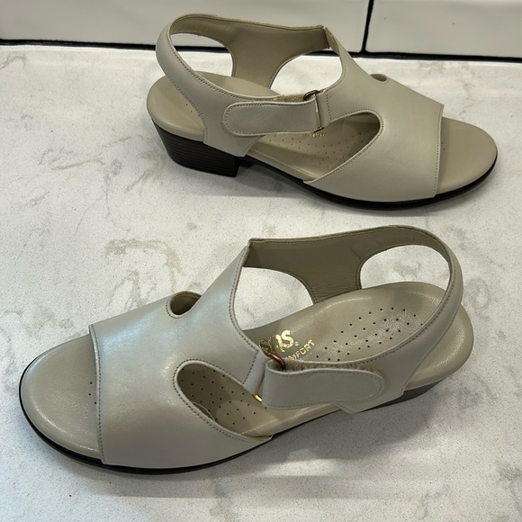 SAS Suntimer Pearl Bone Women's Sandals 7WTripad Comfort Vacation - Picture 13 of 15